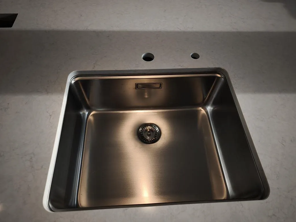 Køkkenbordplade i Silestone Snowy Ibiza, Svedala – billede 7