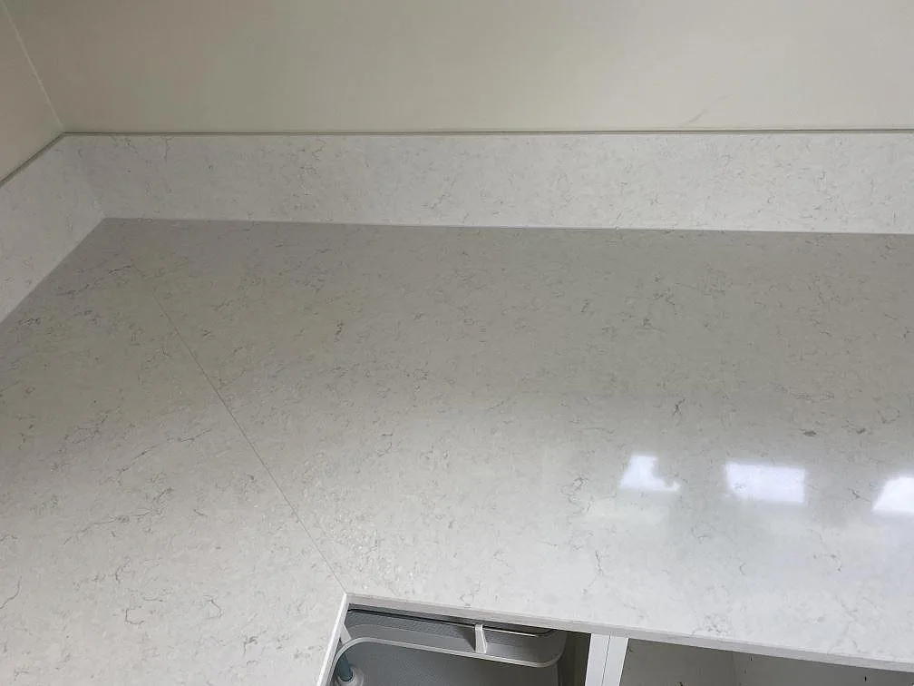Køkkenbordplade i Silestone Snowy Ibiza, Tingsryd – billede 6