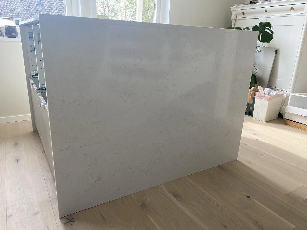 Køkkenbordplade i Silestone Snowy Ibiza, Tingsryd – billede 3