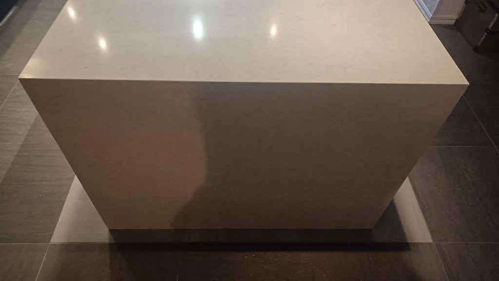Køkkenbordplade i Silestone Snowy Ibiza, Tomelilla – billede 7