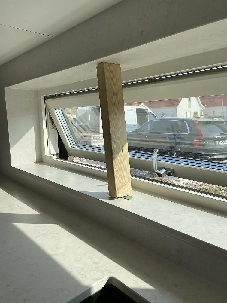 Køkkenbordplade i Silestone Snowy Ibiza, Trelleborg – billede 5