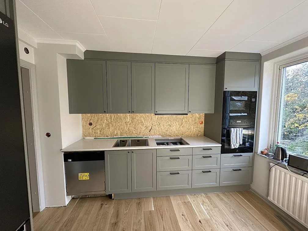 Køkkenbordplade i Silestone Snowy Ibiza, Uddevalla – billede 4