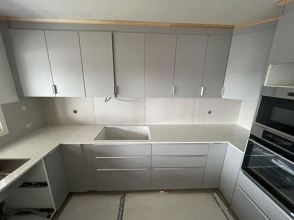 Køkkenbordplade i Silestone Snowy Ibiza, Ulricehamn – billede 3