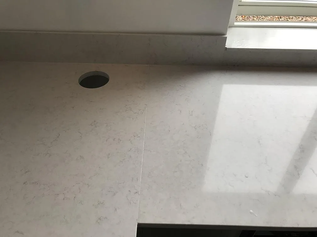 Køkkenbordplade i Silestone Snowy Ibiza, Växjö – billede 7