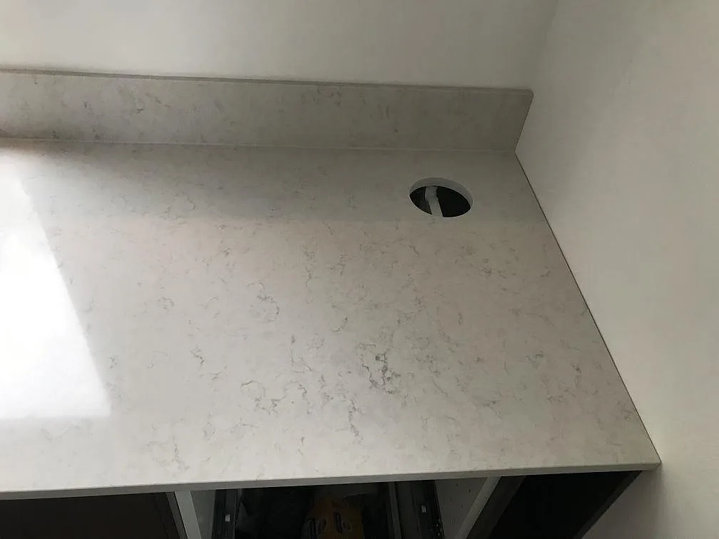Køkkenbordplade i Silestone Snowy Ibiza, Växjö – billede 5