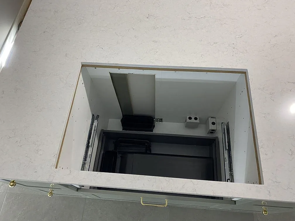 Køkkenbordplade i Silestone Snowy Ibiza, Växjö – billede 3
