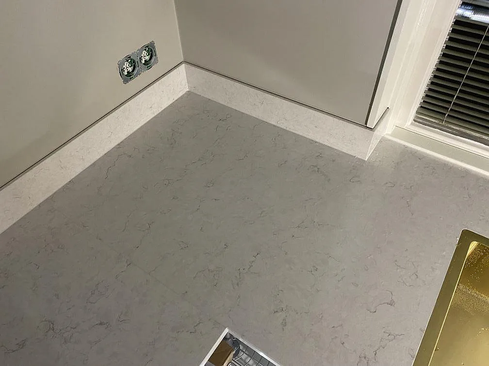 Køkkenbordplade i Silestone Snowy Ibiza, Växjö – billede 6