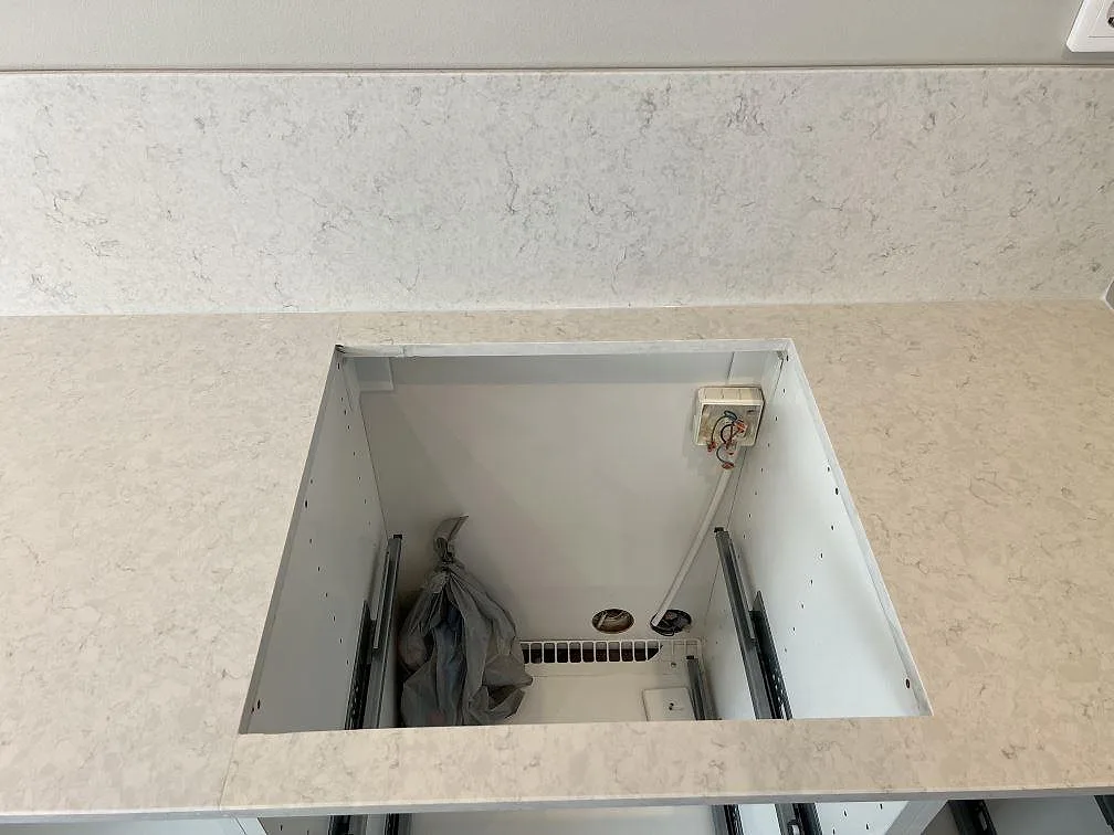 Køkkenbordplade i Silestone Snowy Ibiza, Veberöd – billede 4