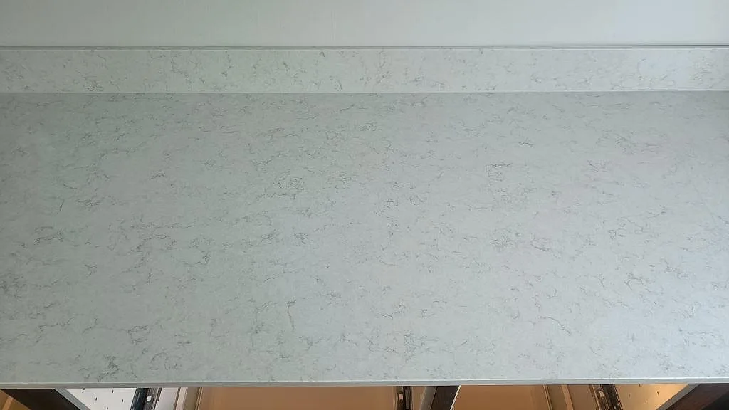 Køkkenbordplade i Silestone Snowy Ibiza, Vellinge – billede 7