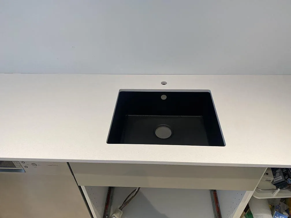 Køkkenbordplade i Silestone White Storm, Helsingborg – billede 3