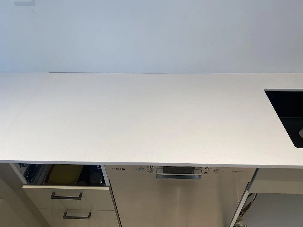 Køkkenbordplade i Silestone White Storm, Helsingborg – billede 2