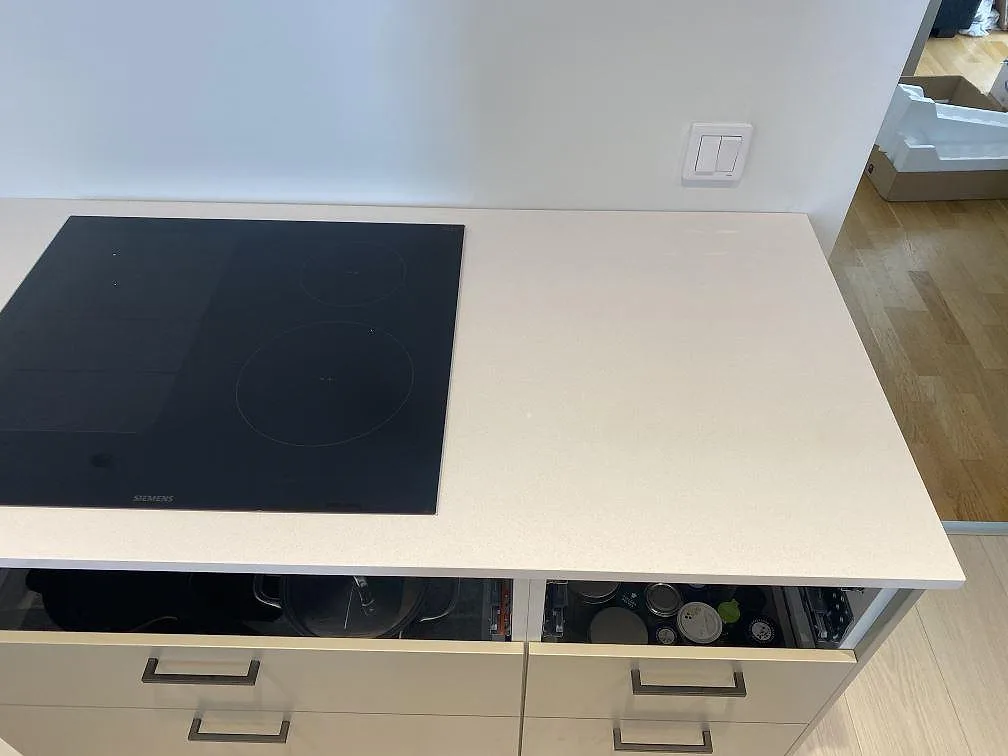 Køkkenbordplade i Silestone White Storm, Helsingborg – billede 4
