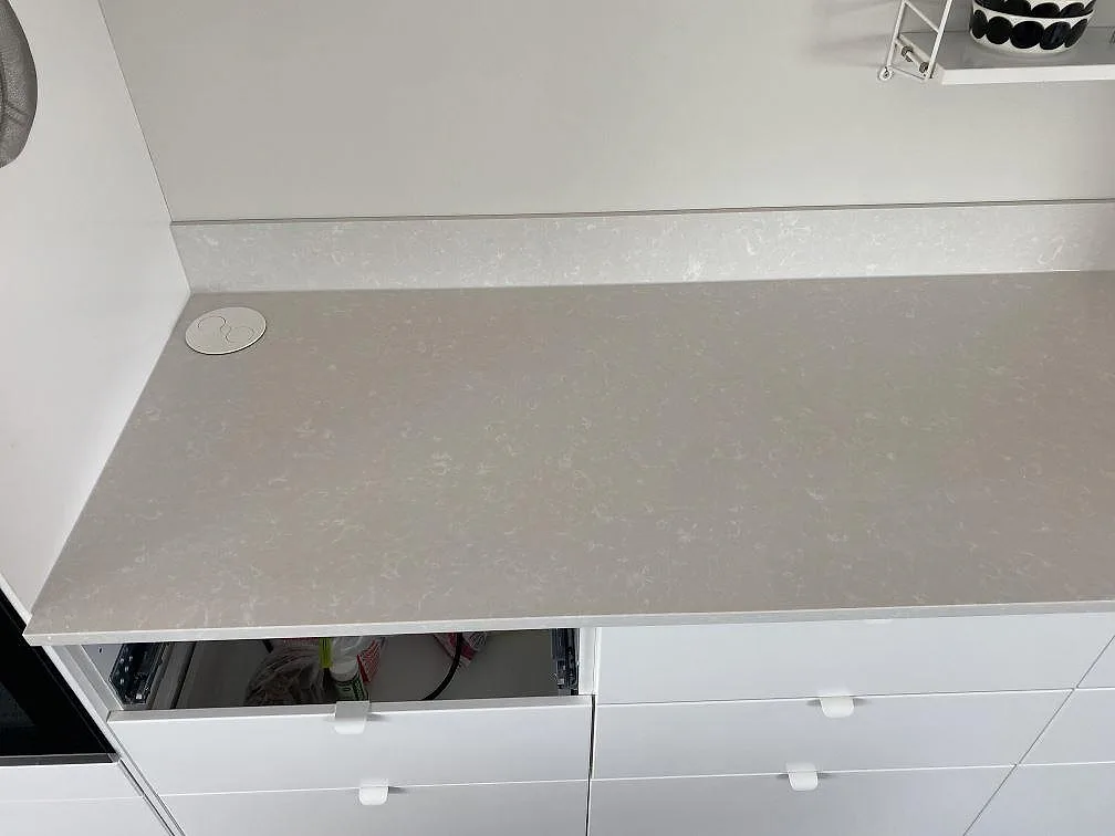 Køkkenbordplade i Silestone Yukon, Sävsjö – billede 6