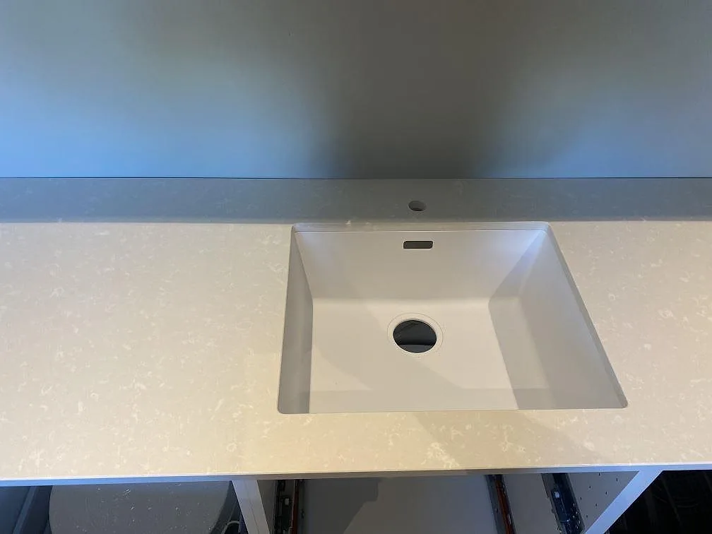 Køkkenbordplade i Silestone Yukon, Ystad – billede 2