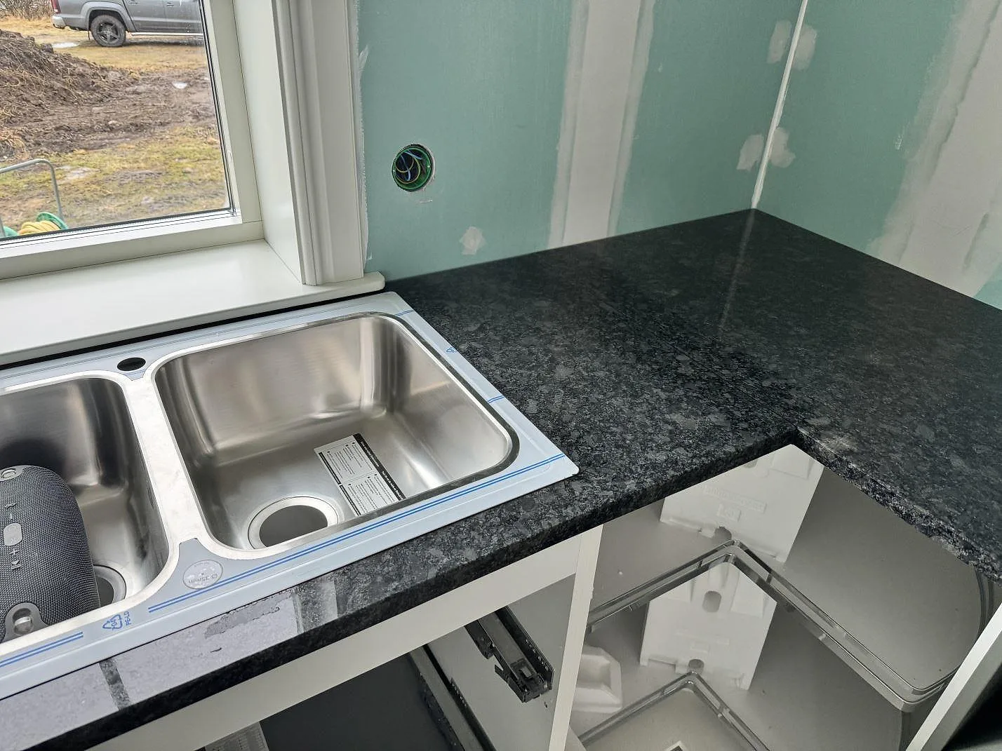 Køkkenbordplade i Steel Grey, Älmestad – billede 3