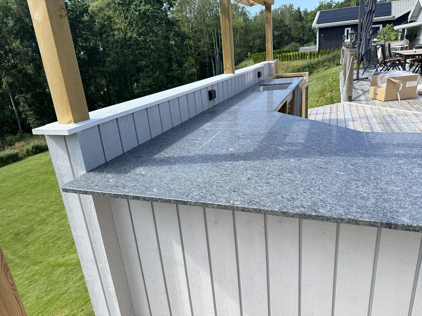 Køkkenbordplade i Steel Grey, Fjärås – billede 3
