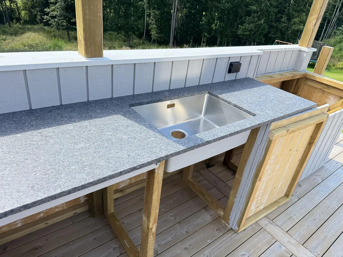 Køkkenbordplade i Steel Grey, Fjärås – billede 4