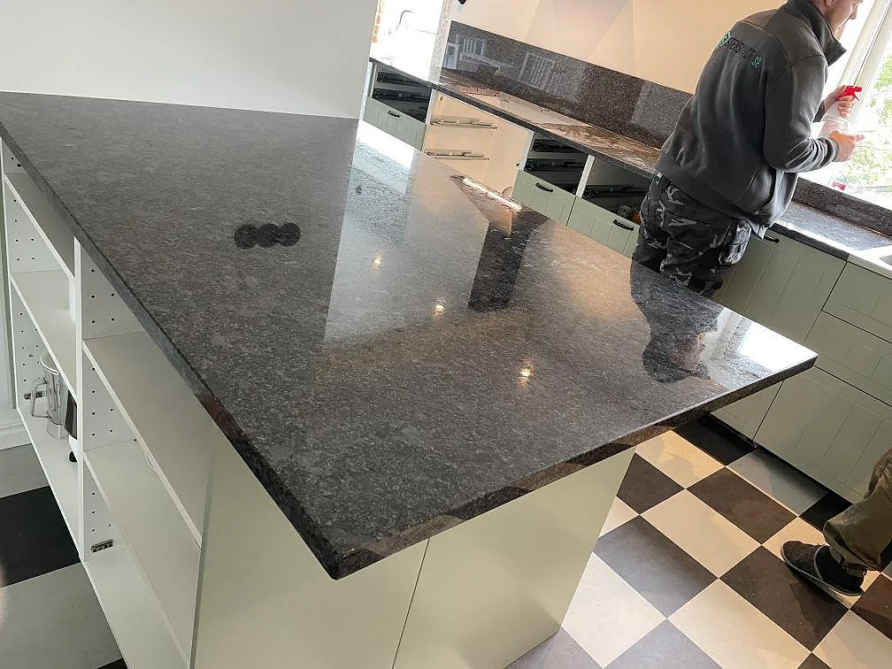 Køkkenbordplade i Steel Grey, Flyinge – billede 3