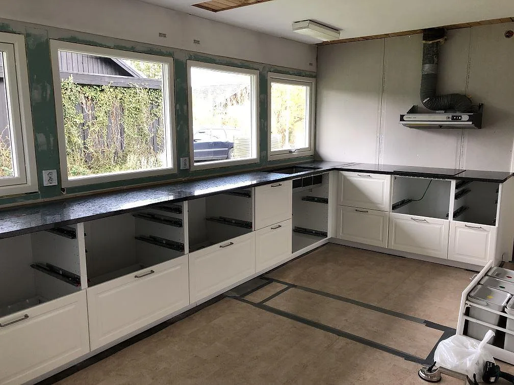 Køkkenbordplade i Steel Grey, Lund