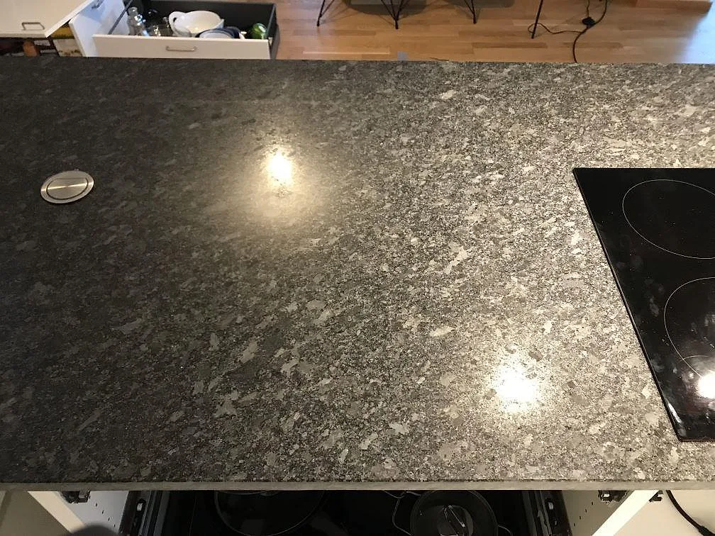 Køkkenbordplade i Steel Grey, Malmö – billede 4