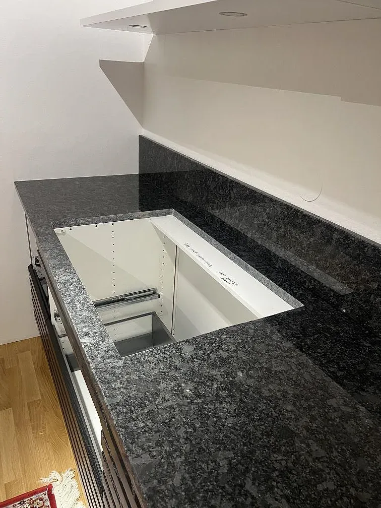 Køkkenbordplade i Steel Grey, Malmö – billede 4