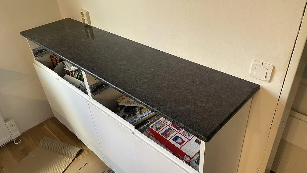 Køkkenbordplade i Steel Grey, Mölndal – billede 4