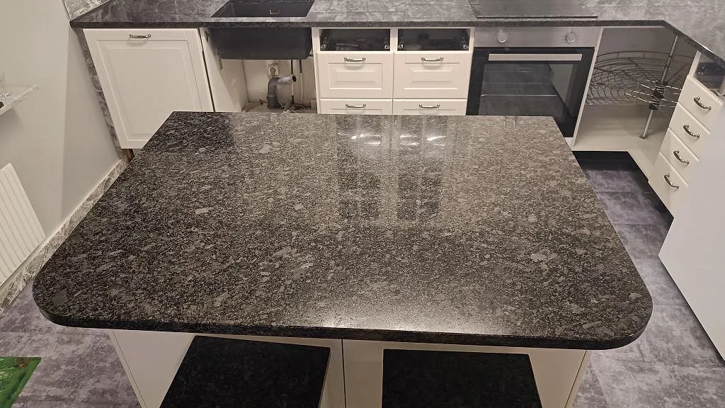 Køkkenbordplade i Steel Grey, Oxie – billede 2