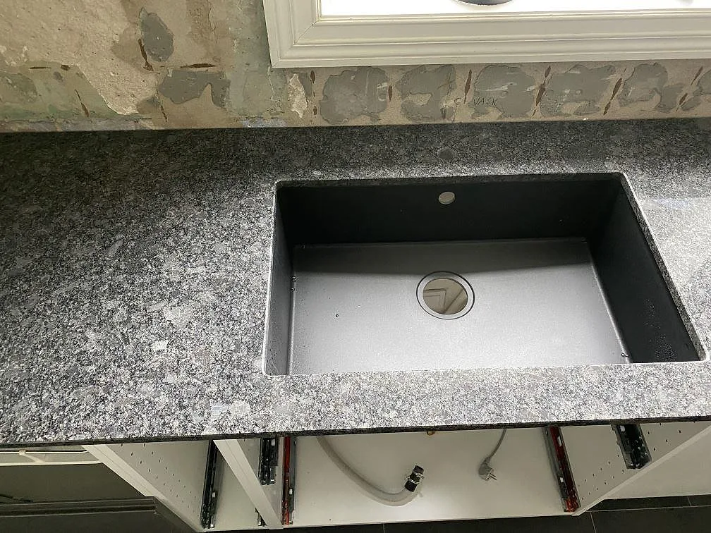 Køkkenbordplade i Steel Grey, Påarp – billede 4