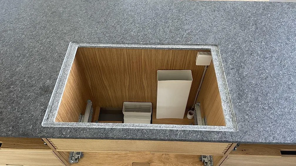 Køkkenbordplade i Steel Grey, Stege – billede 5