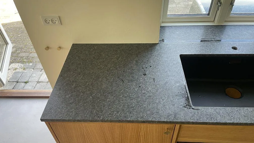 Køkkenbordplade i Steel Grey, Stege – billede 4