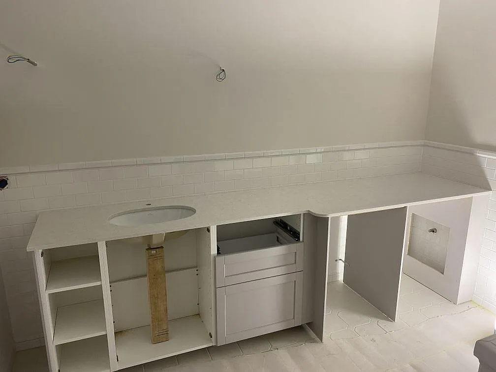 Køkkenbordplade i Technistone Glencoe, Ängelholm – billede 2