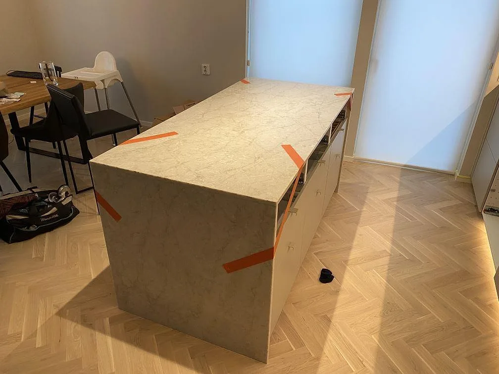 Køkkenbordplade i Technistone Glencoe, Bunkeflostrand – billede 3