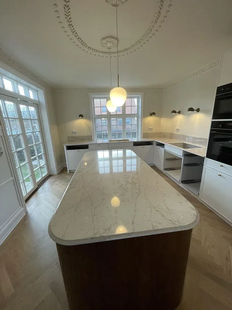 Køkkenbordplade i Technistone Glencoe, København – billede 4
