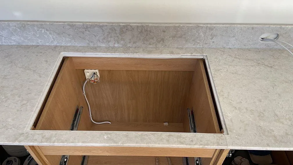 Køkkenbordplade i Technistone Glencoe, København S – billede 5