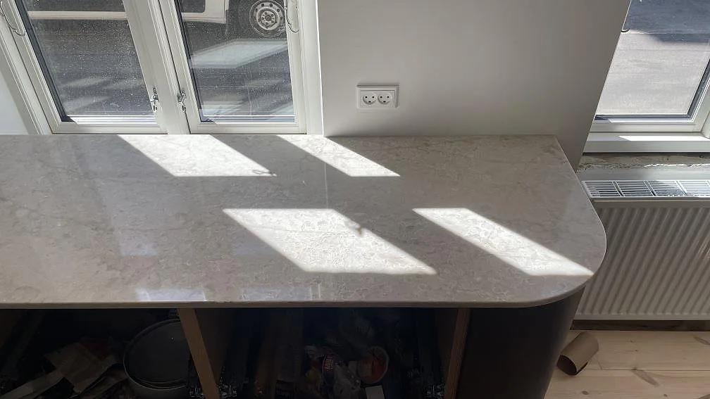 Køkkenbordplade i Technistone Glencoe, København Ö – billede 7