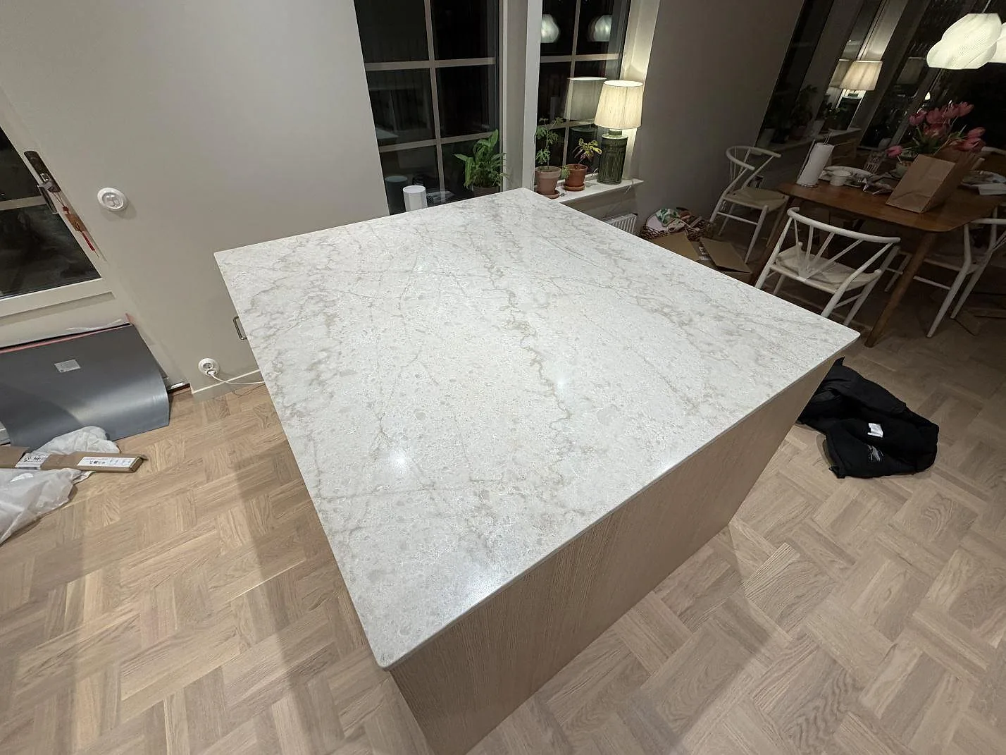 Køkkenbordplade i Technistone Glencoe, Lidingö – billede 3