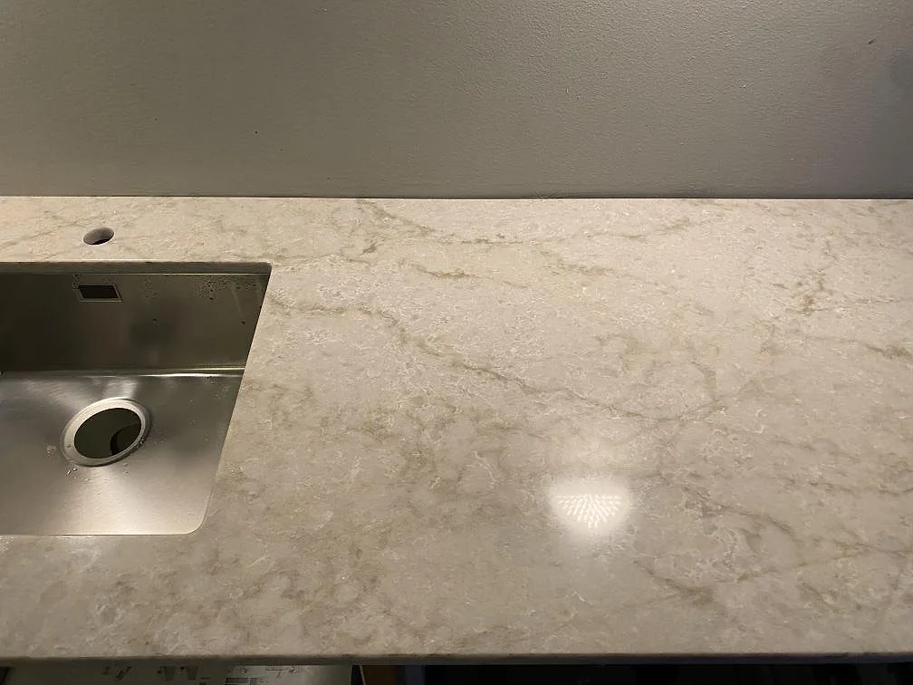 Køkkenbordplade i Technistone Glencoe, Malmö – billede 4