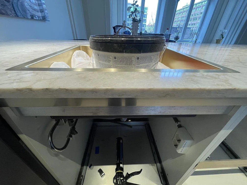 Køkkenbordplade i Technistone Glencoe, Stockholm – billede 3