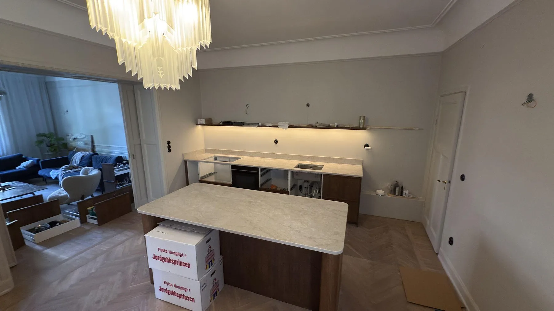Køkkenbordplade i Technistone Glencoe, Stockholm – billede 4