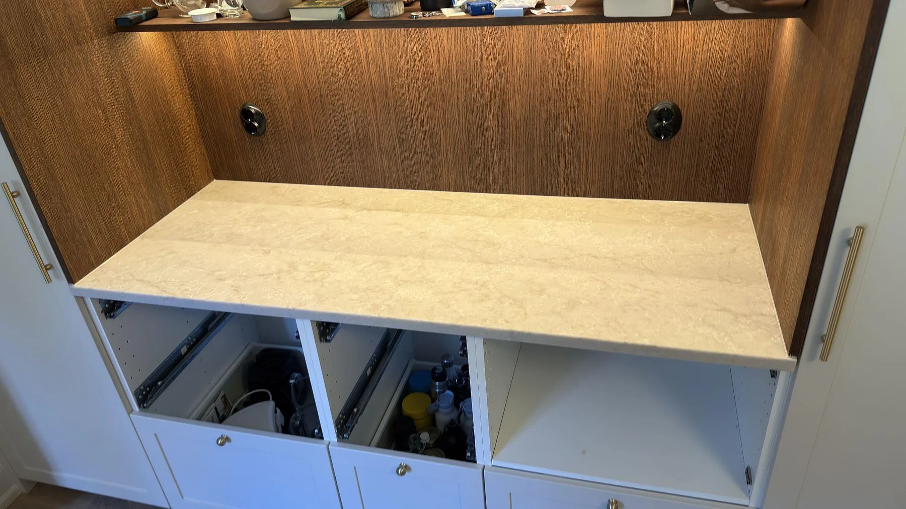 Køkkenbordplade i Technistone Glencoe, Stockholm – billede 5