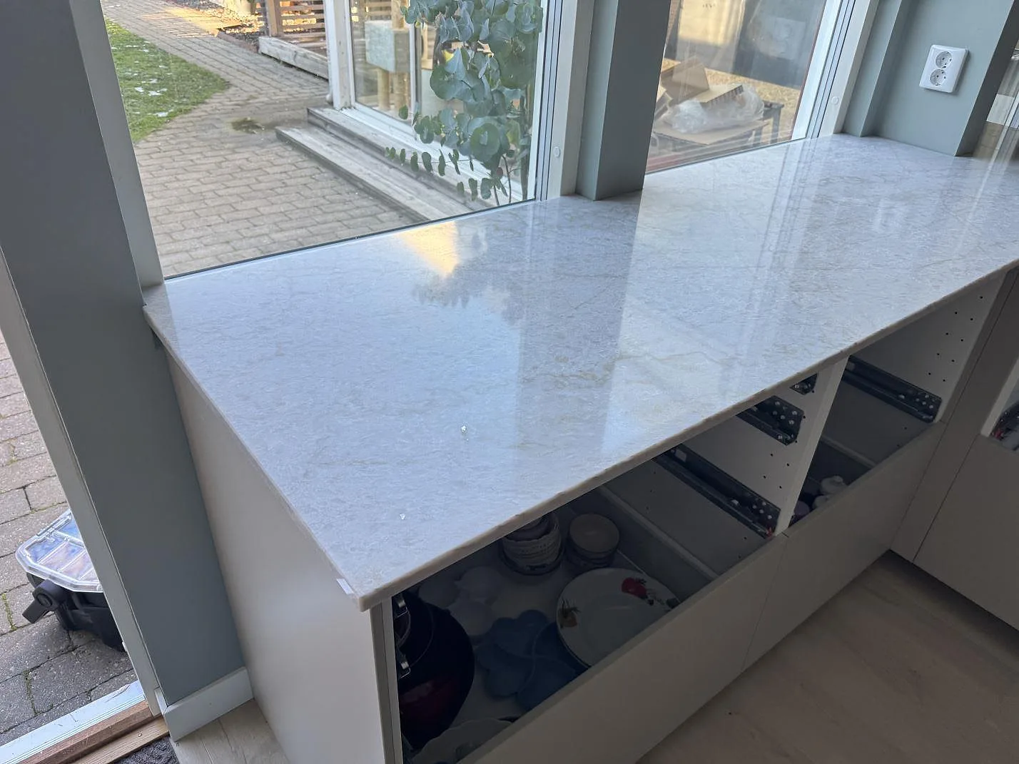 Køkkenbordplade i Technistone Glencoe, Vellinge – billede 3