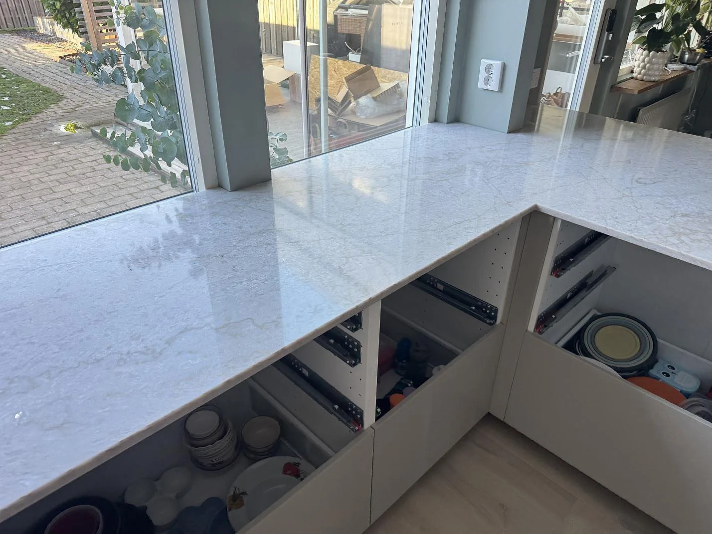 Køkkenbordplade i Technistone Glencoe, Vellinge – billede 2