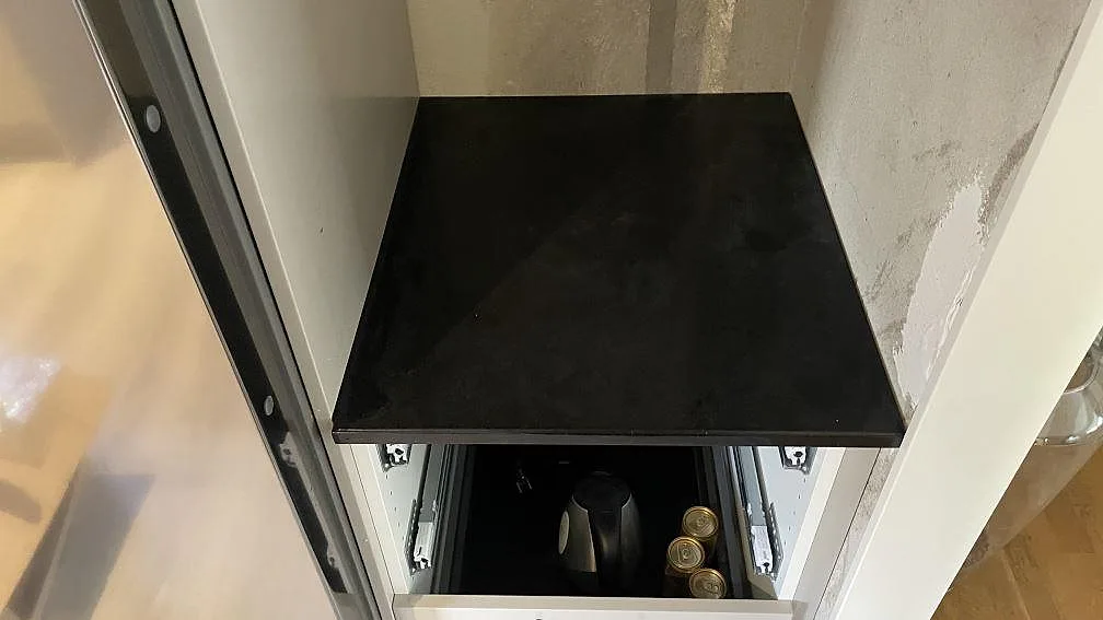 Køkkenbordplade i Technistone Gobi Black, Ystad – billede 8