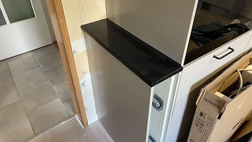 Køkkenbordplade i Technistone Gobi Black, Ystad – billede 7