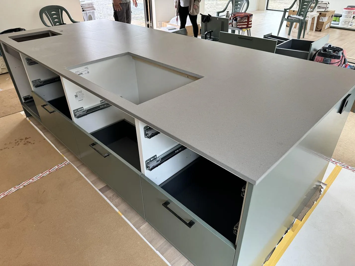 Køkkenbordplade i Technistone Gobi Urban, Åhus – billede 4