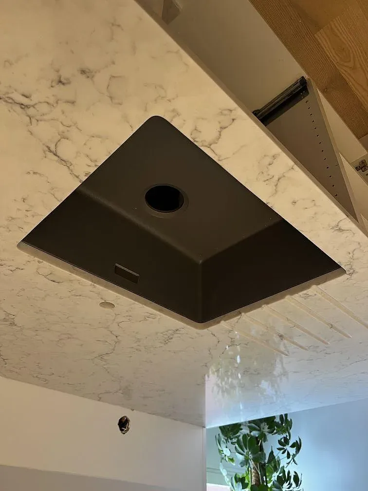 Køkkenbordplade i Technistone Mystery White, Malmö – billede 2