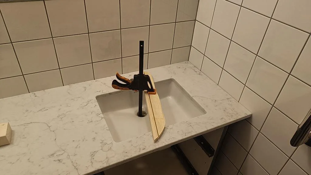 Bordplade i Technistone Mystery White, Malmö – billede 4