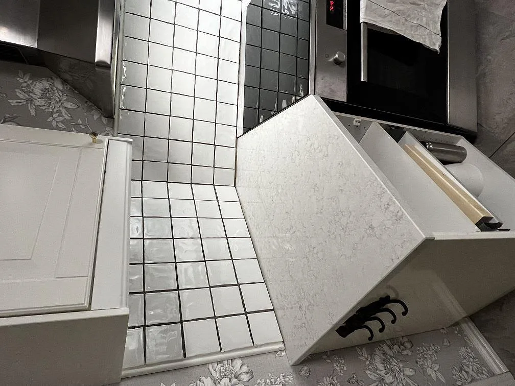 Køkkenbordplade i Technistone Noble Arco, Anderstorp – billede 2