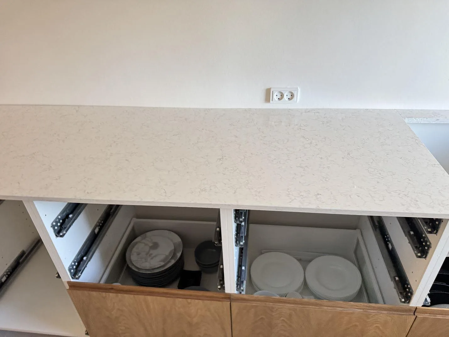 Køkkenbordplade i Technistone Noble Arco, Greve – billede 6