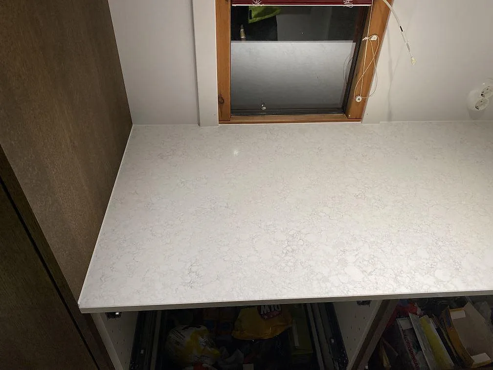 Køkkenbordplade i Technistone Noble Arco, Malmö – billede 8